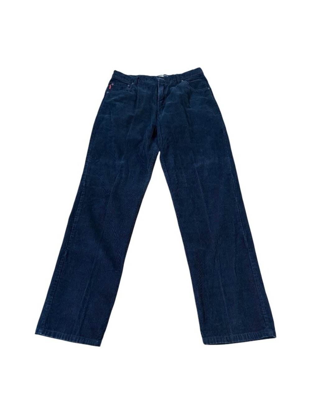 Vintage Bugle Boy Corduroy Pants Men’s 34 X 32 Black Straight Leg Y2K